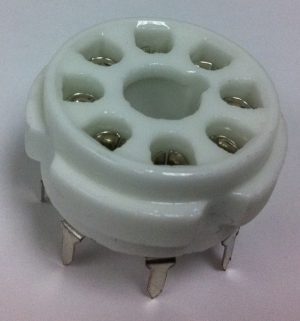 Octal Ceramic Tube Socket
